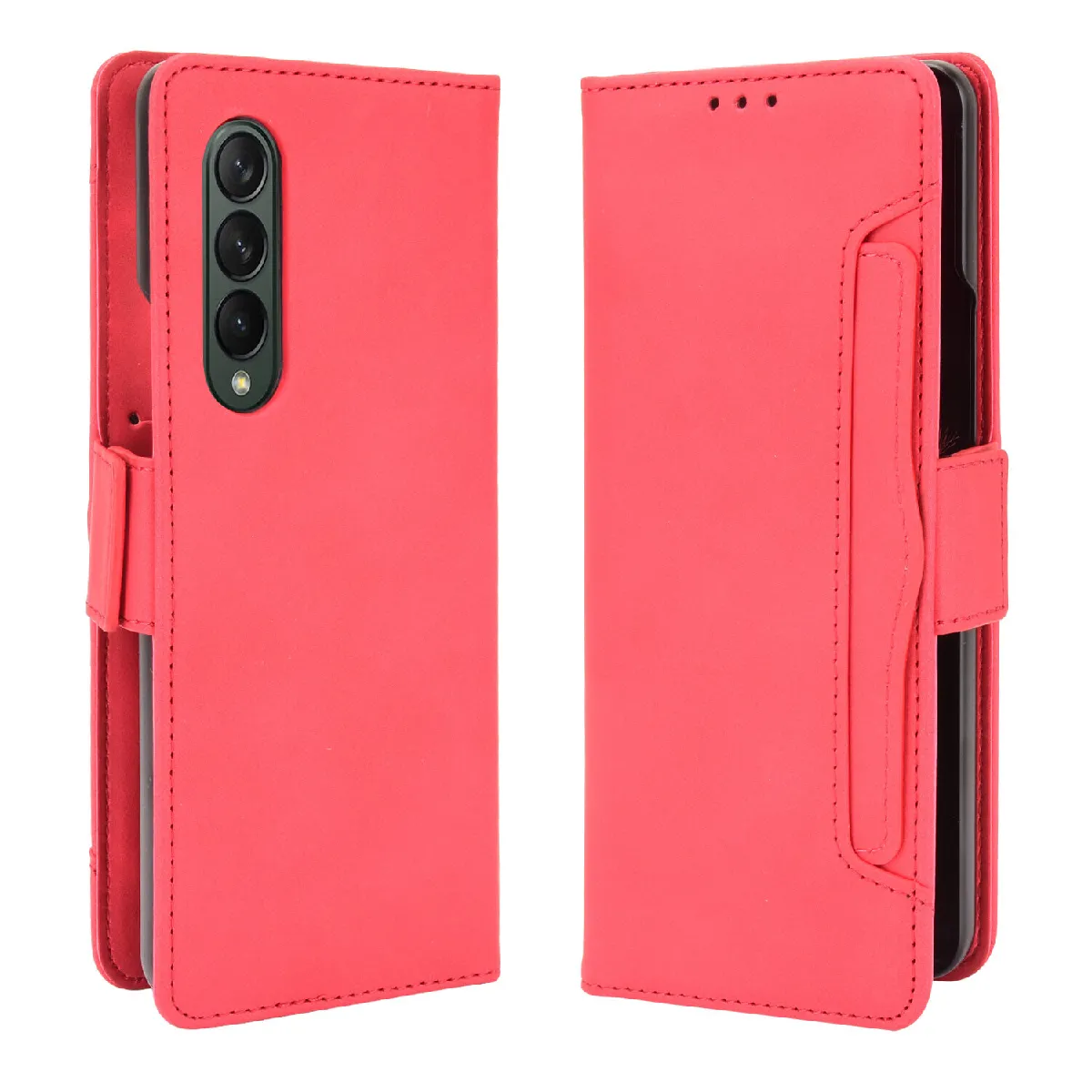Générique Rouge Étui Samsung Galaxy Z Fold 4 5G