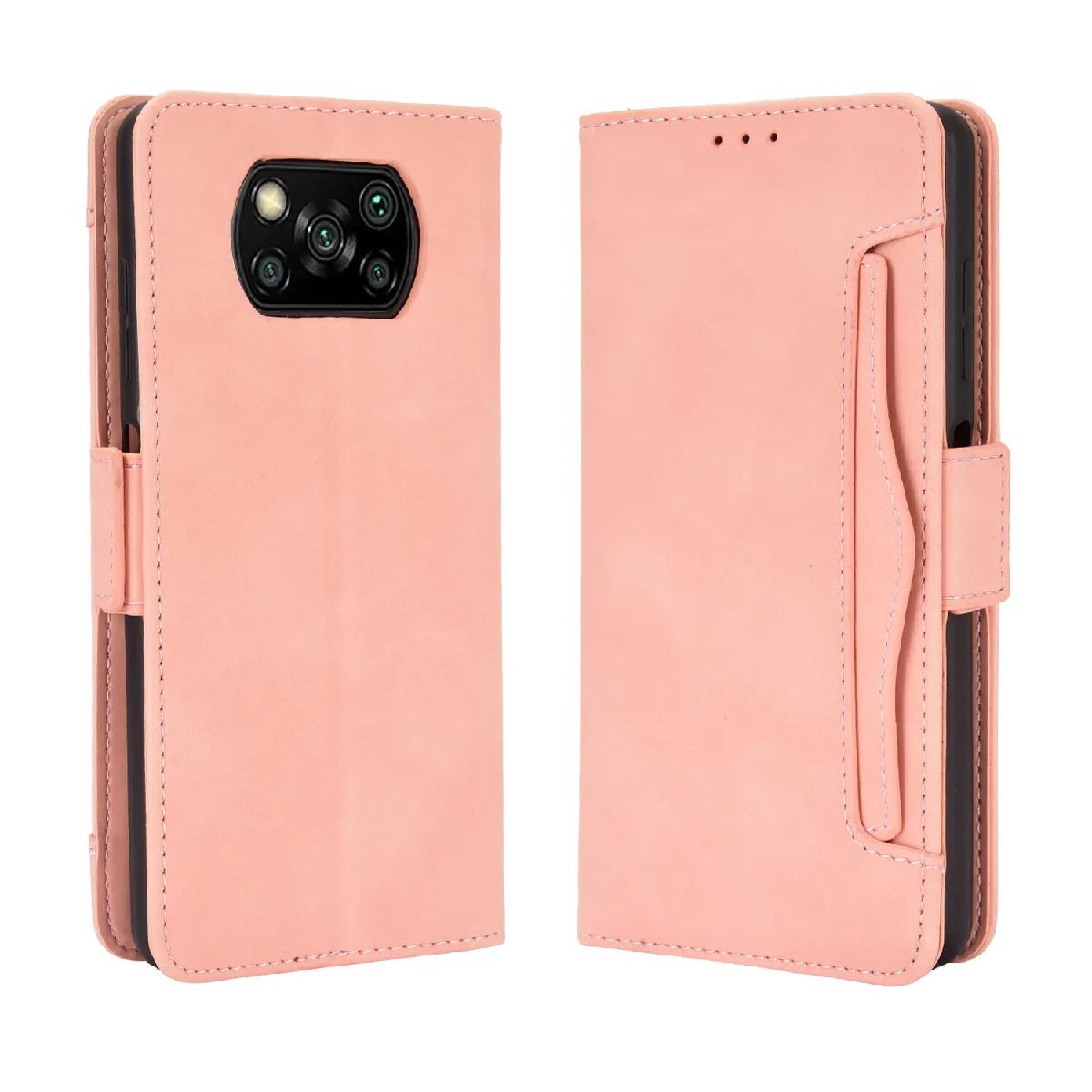 Générique Étui Portefeuille En Similicuir Xiaomi Poco X3 Nfc
