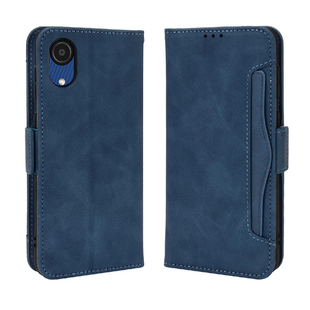 Générique Bleu Étui Smartphone Samsung Galaxy A03 Core