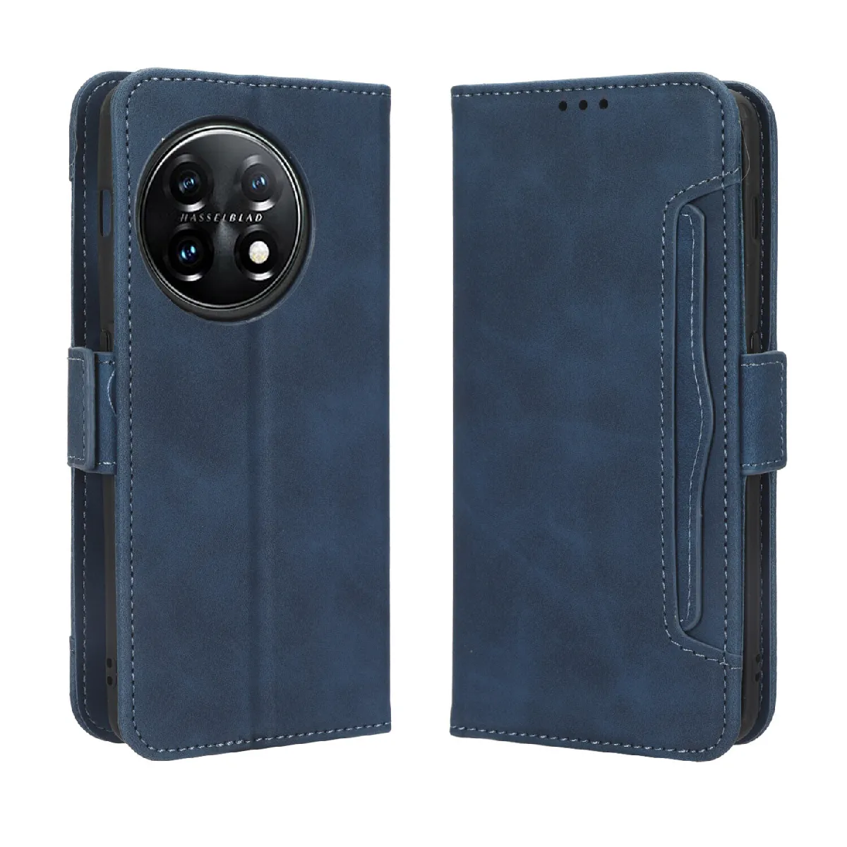 Générique Étui Portefeuille Avec Emplacements Pour Cartes Et Fermeture Magnétique Pour Oneplus 11 5G