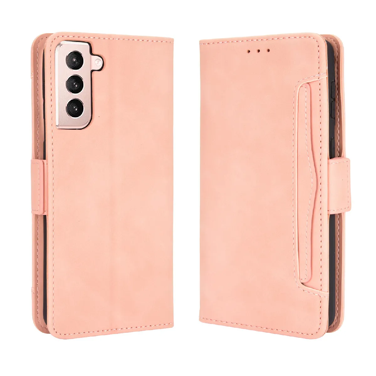 Générique Rose Étui Portefeuille Samsung Galaxy S21 Plus 5G