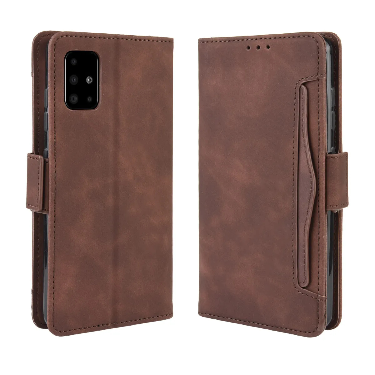 Générique Marron Étui Pour Samsung Galaxy S20 5G