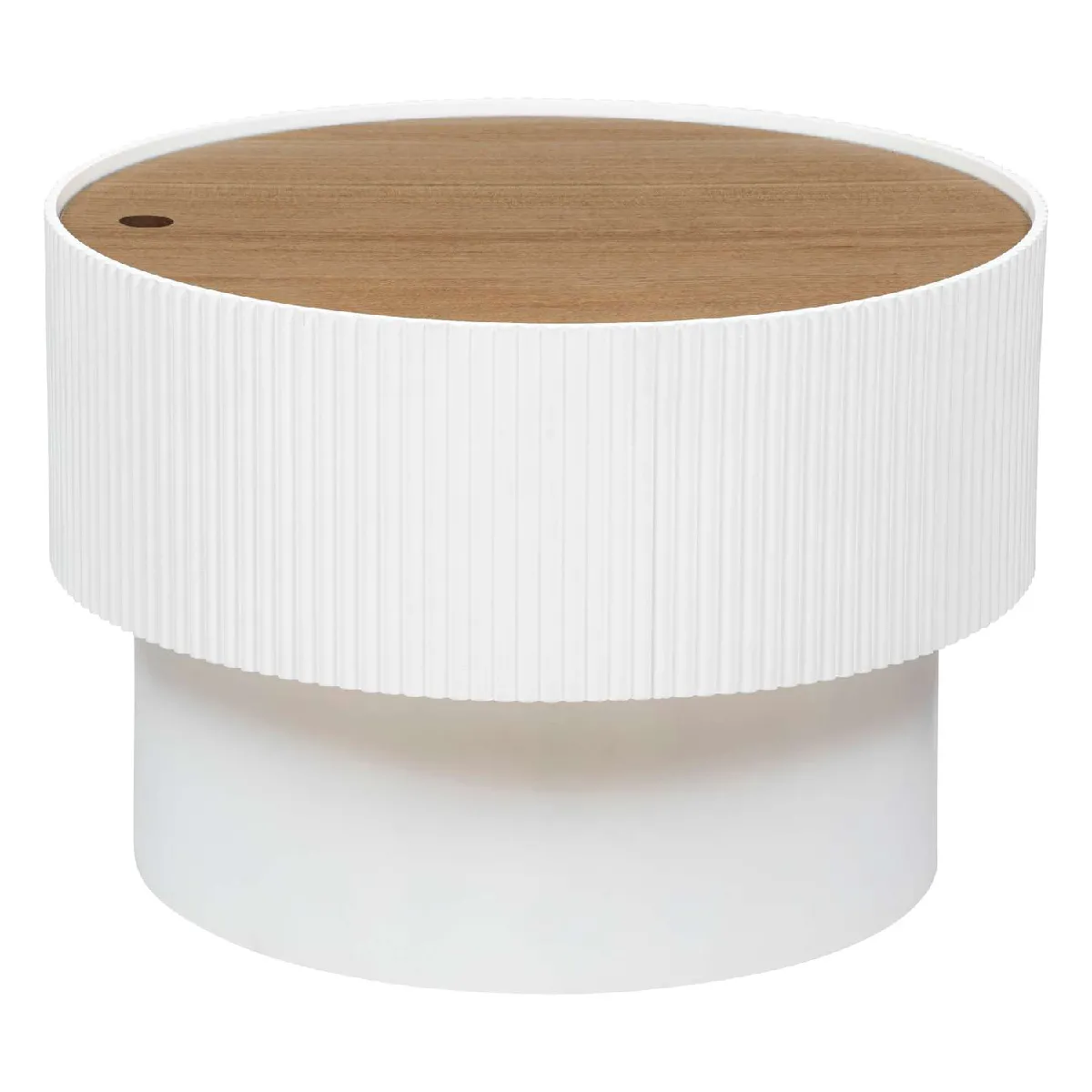Atmosphera Table Basse Enola - Bois Blanc