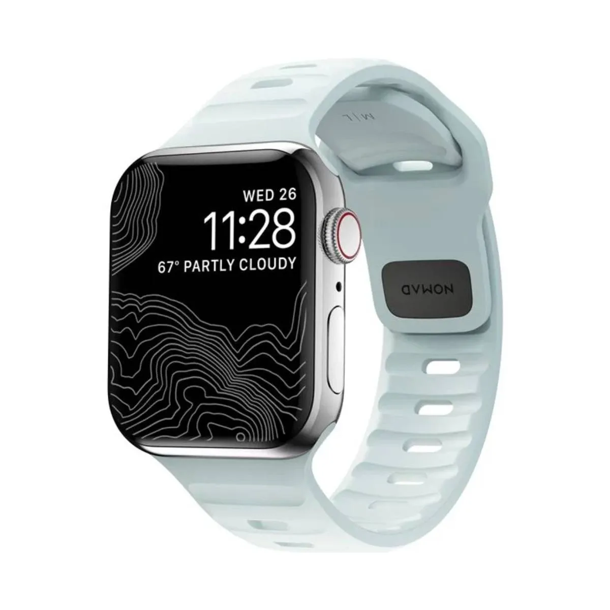Nomad Bracelet Sport Apple Watch 38/40/41/42 mm Bleu