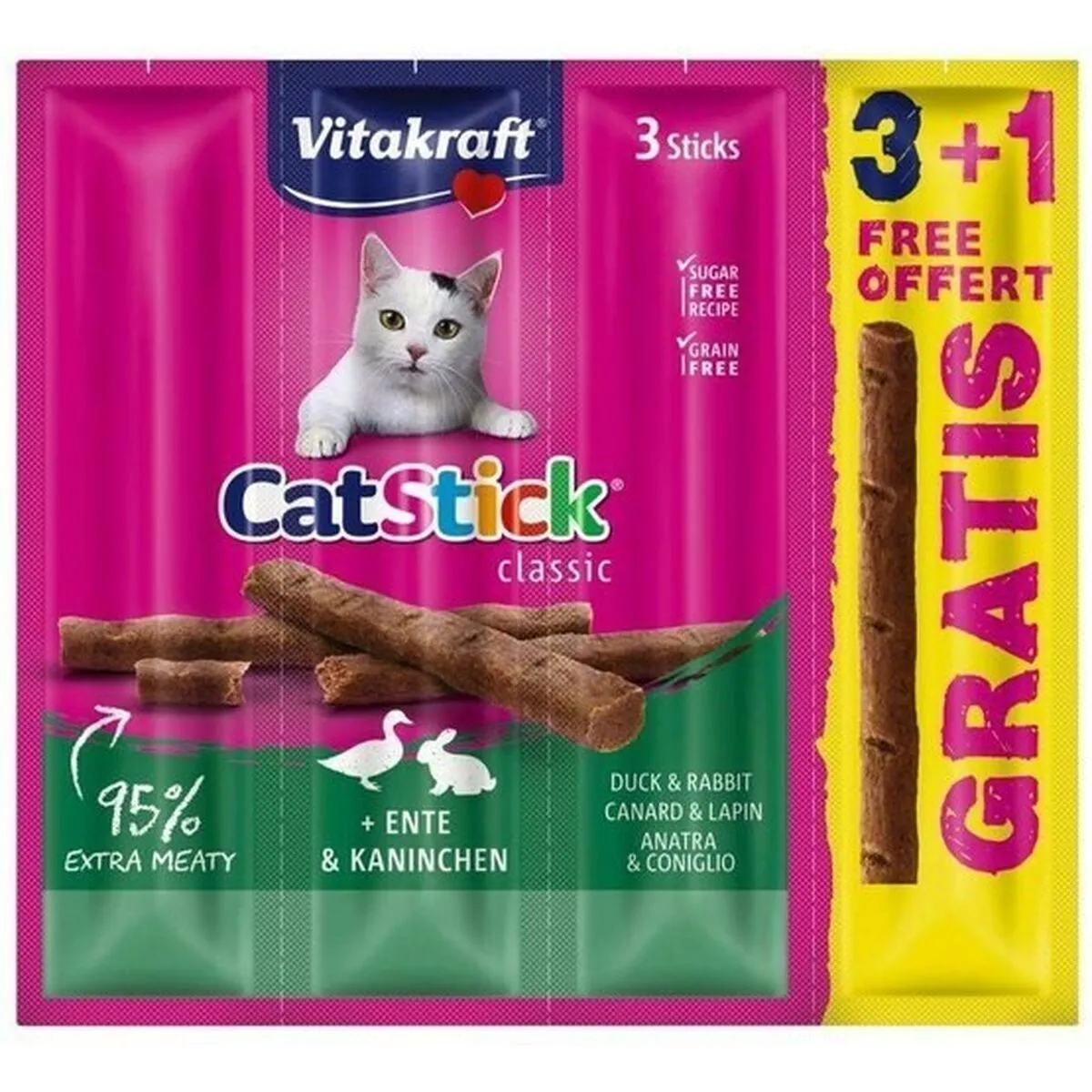 Meilleurs prix pour Vitakraft CatStick Duck