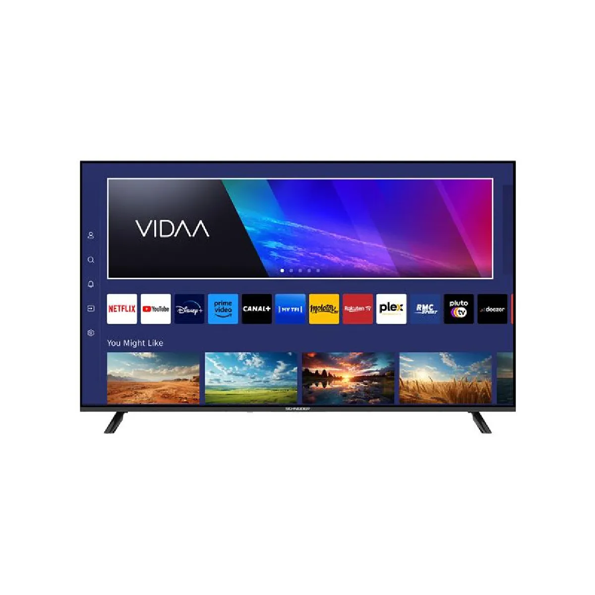 SCHNEIDER Téléviseur Led 55 pouces UHD 4K GMS55A2 - vue 2