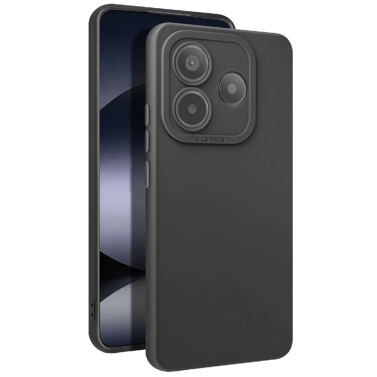 Avizar Noir Coque Xiaomi Redmi Note 14 5G