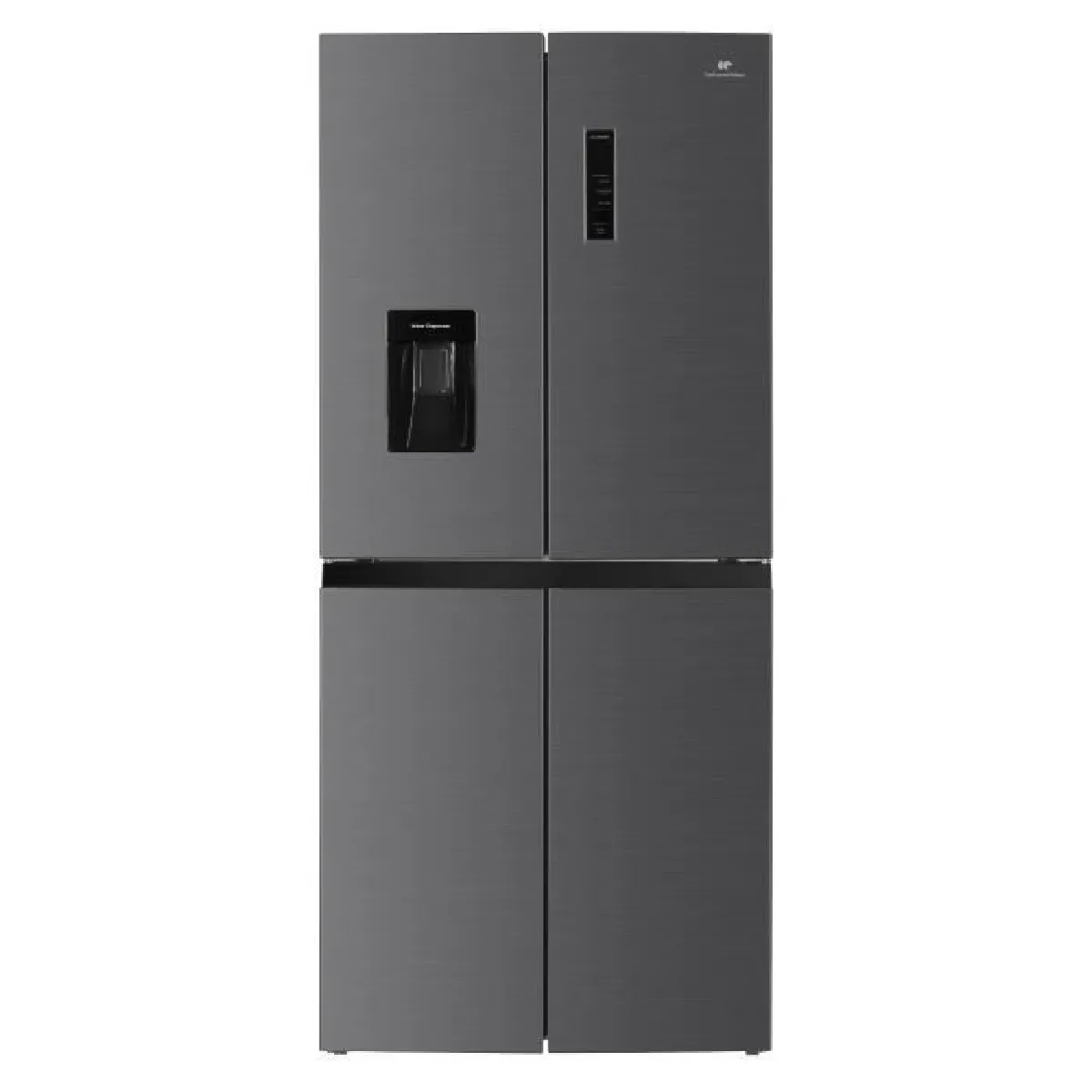 Non Communiqué Inox / Gris Réfrigérateur Américain 4 Portes Continental Edison 446 L No Frost - Image 3