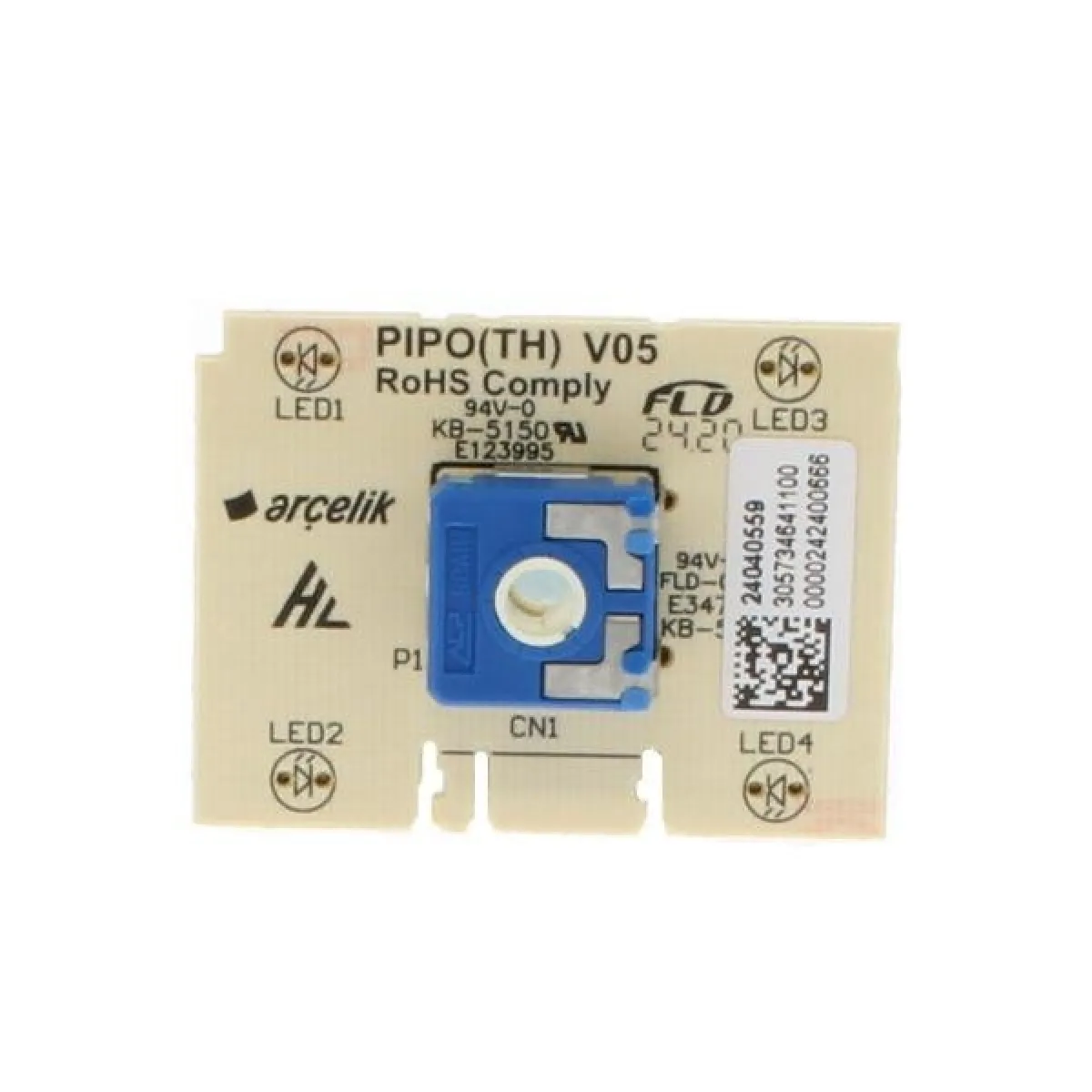 Beko potentiomètre rotatif de réfrigérateur - vue 3
