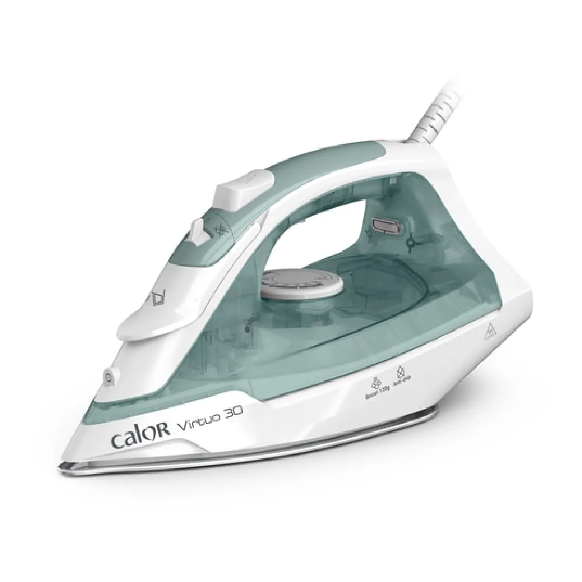 Calor Virtuo 30 Fer à repasser vapeur Effet pressing /min Semelle en Céramique Réservoir 240 ml pour longue session repassage FV2C42C0 - vue 10