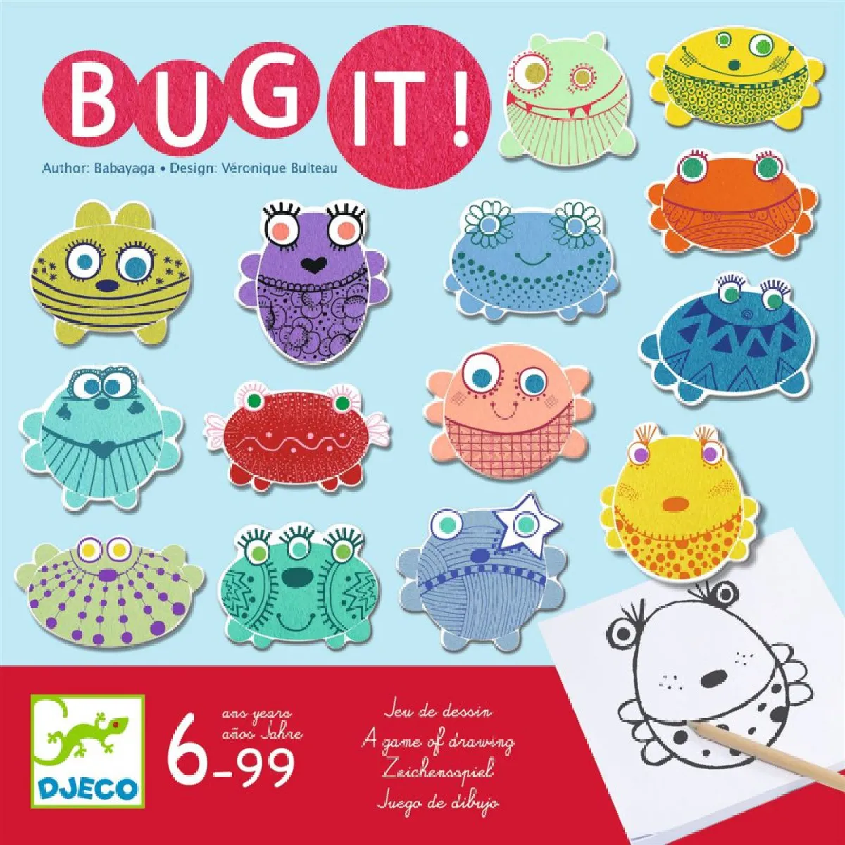Djeco - Jeu de société - Jeu de dessin - Jeu d'observation - Jeu de rapidité - Enfants - Image 3