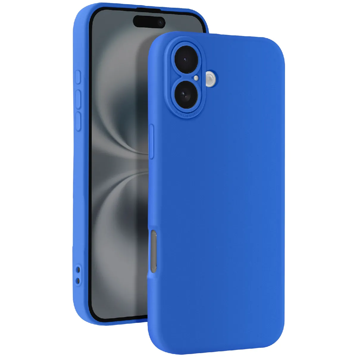 Avizar Bleu Iphone 16 Coque Silicone