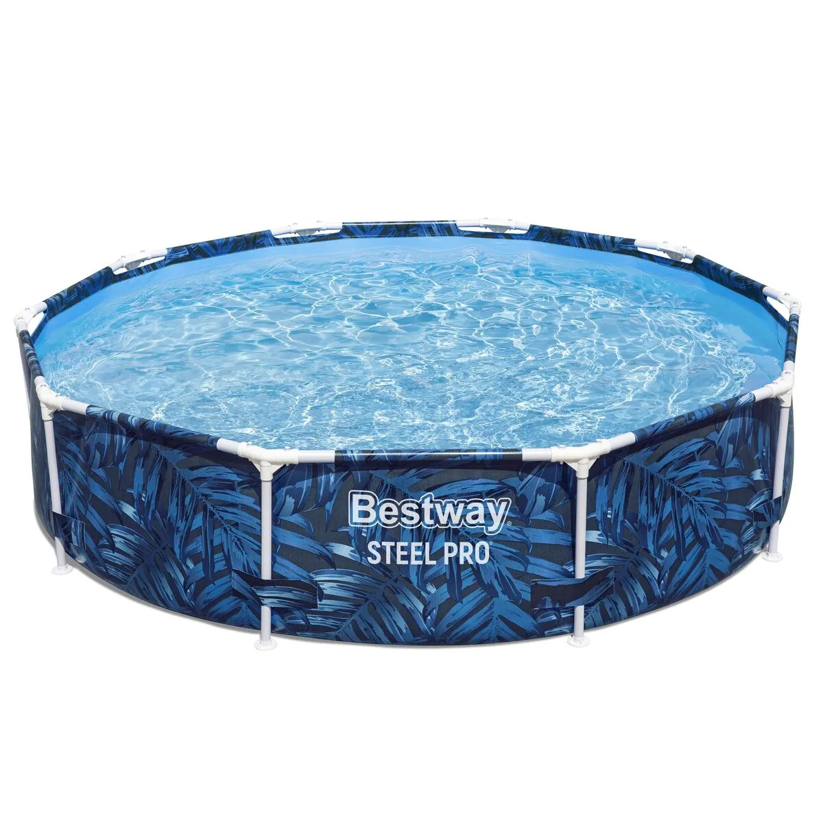 Bestway Piscine hors sol tubulaire - Steel Pro - 305 x 66 cm - Ronde