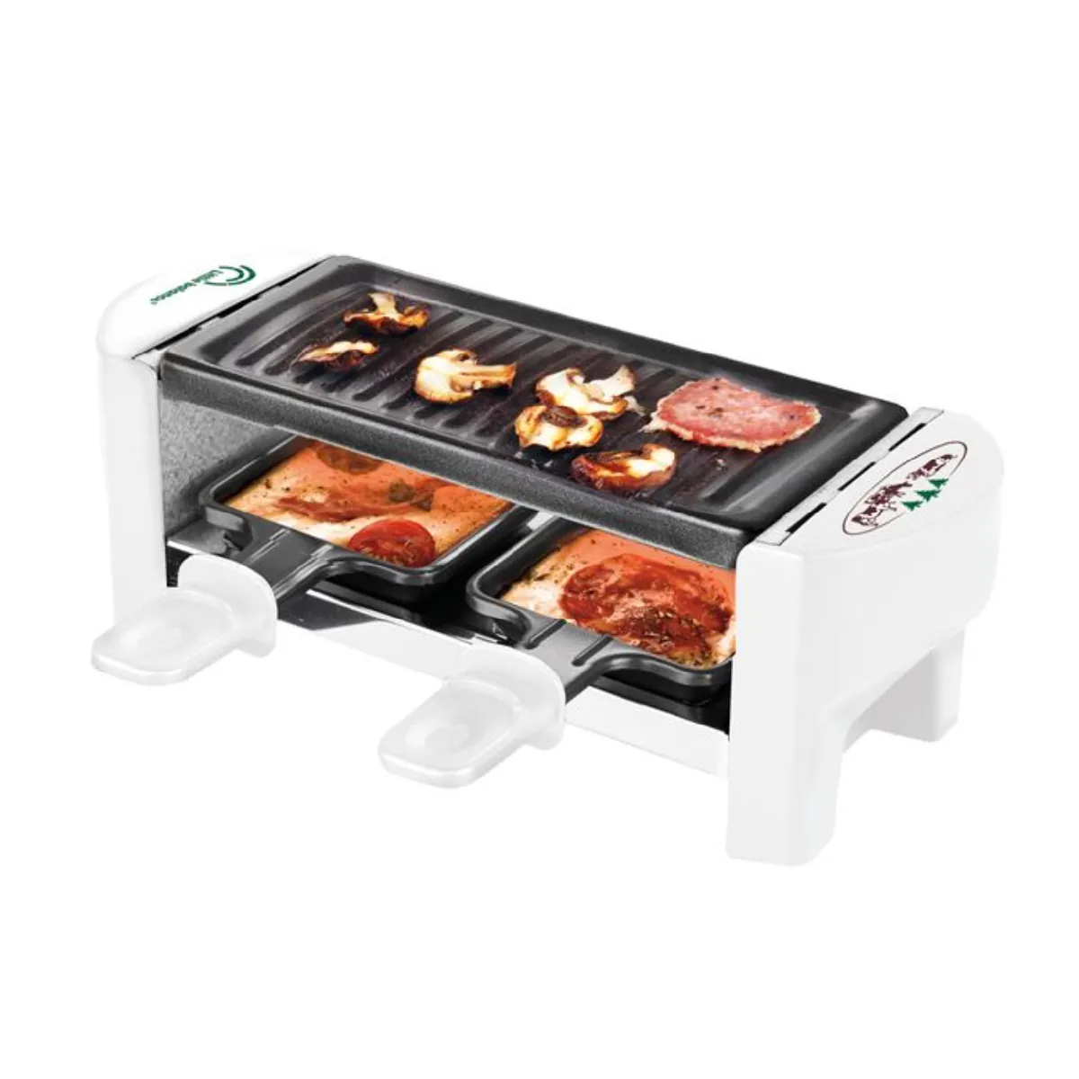Non Communiqué Blanc Little Balance Meuuuh...! - Raclette - 320 Watt - Image 4