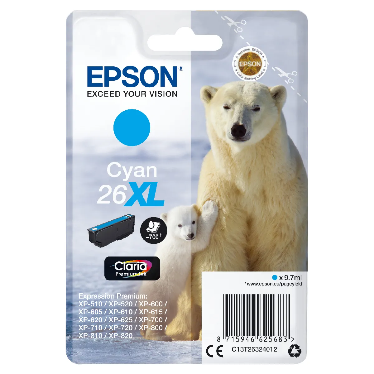 Epson Cartouche Jaune XP 235 435