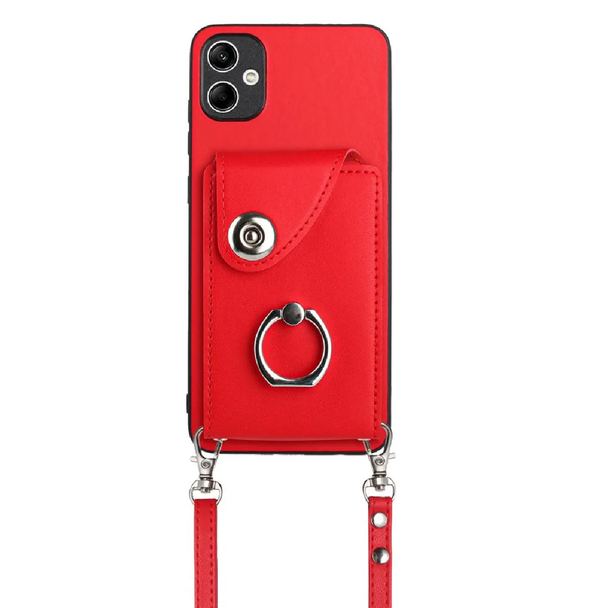 Étui compatible Pour Samsung Galaxy A04e 4G - Rouge