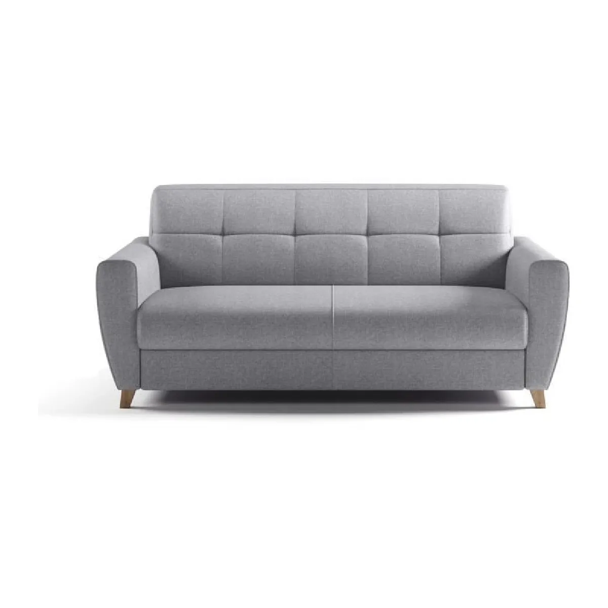 Canapé convertible express 3 places SKY Tissu matelas 14cm 192 x 100 x 88 cm - vue 2