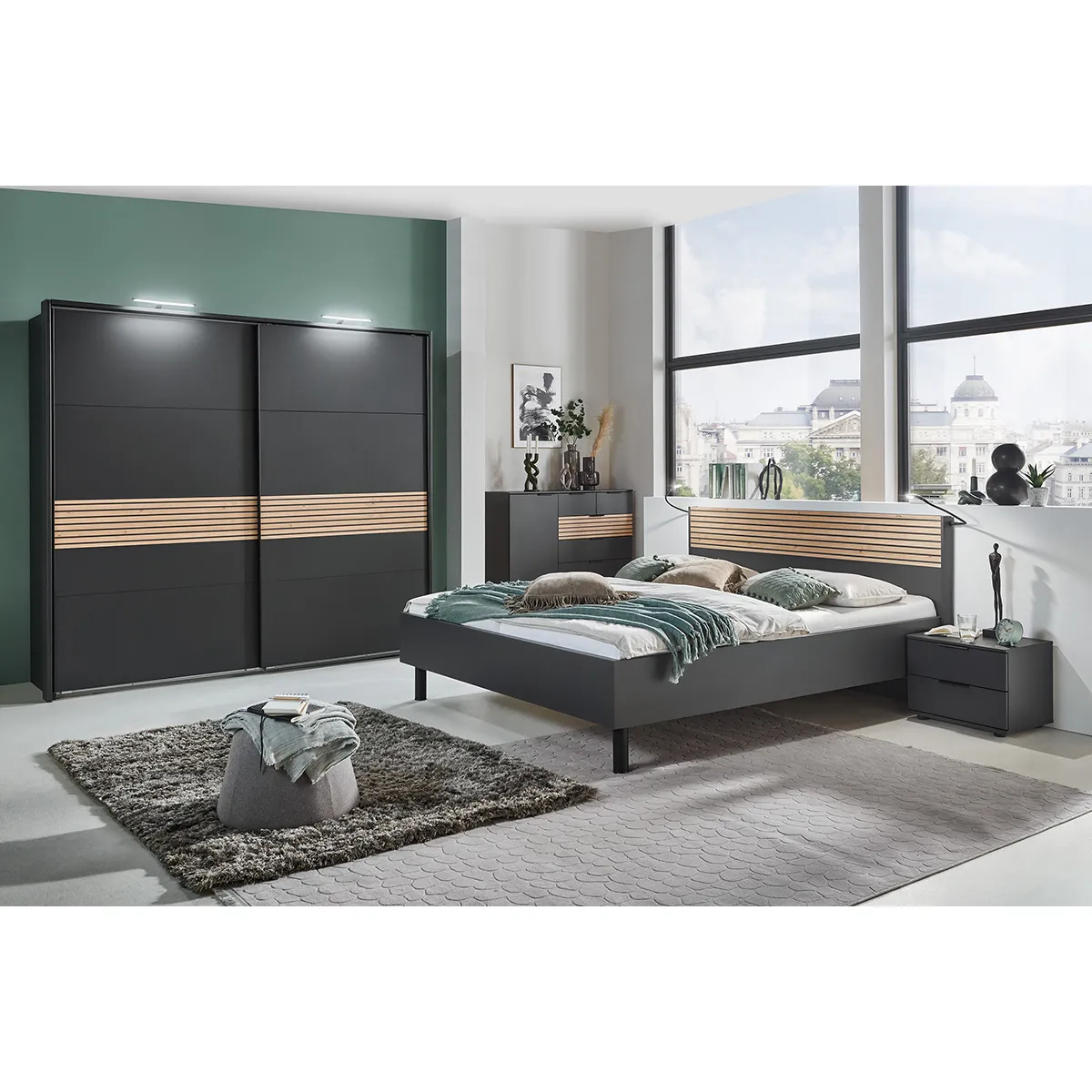 Pegane Ensemble de chambre - Graphite/Rechampis