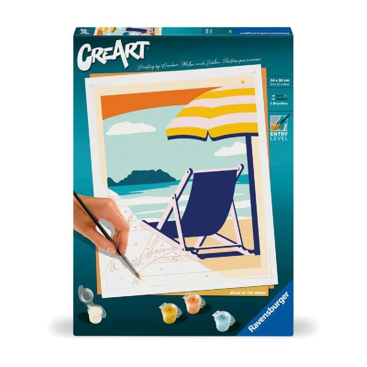 Ravensburger CreArt - Peinture par Numéros - Plage
