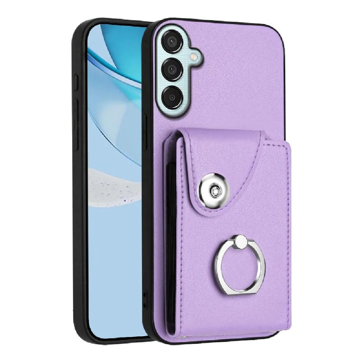 Générique Violet Étui Foxdock Samsung Galaxy F15