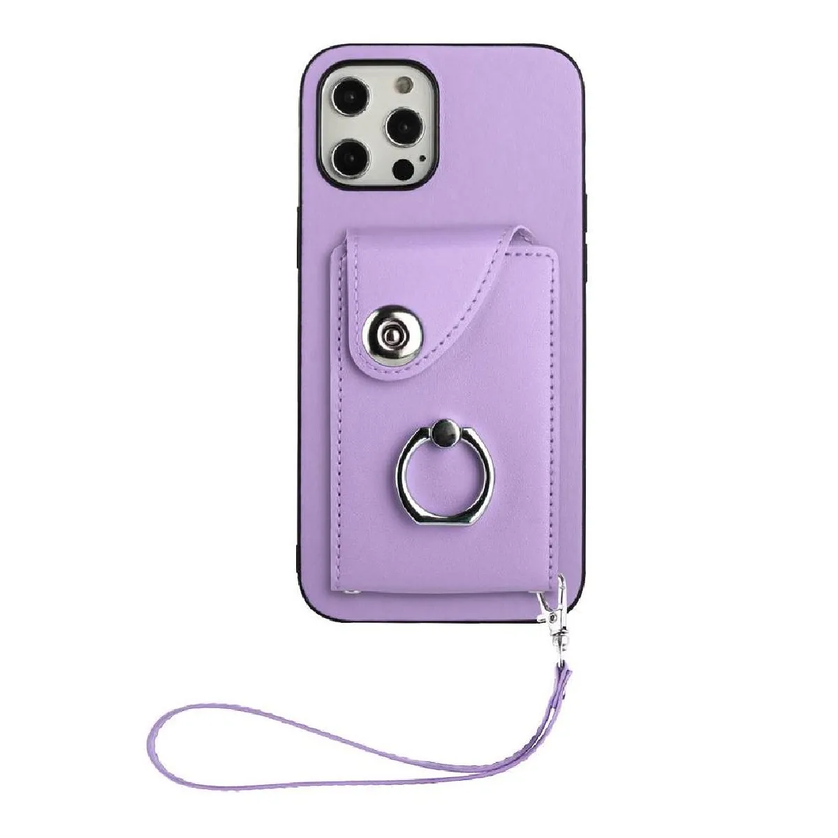 Générique Violet Étui Foxdock Apple Iphone 12