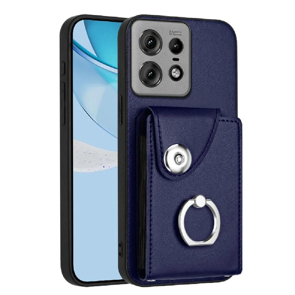 Générique Bleu Coque Motorola Moto Edge 50 Pro