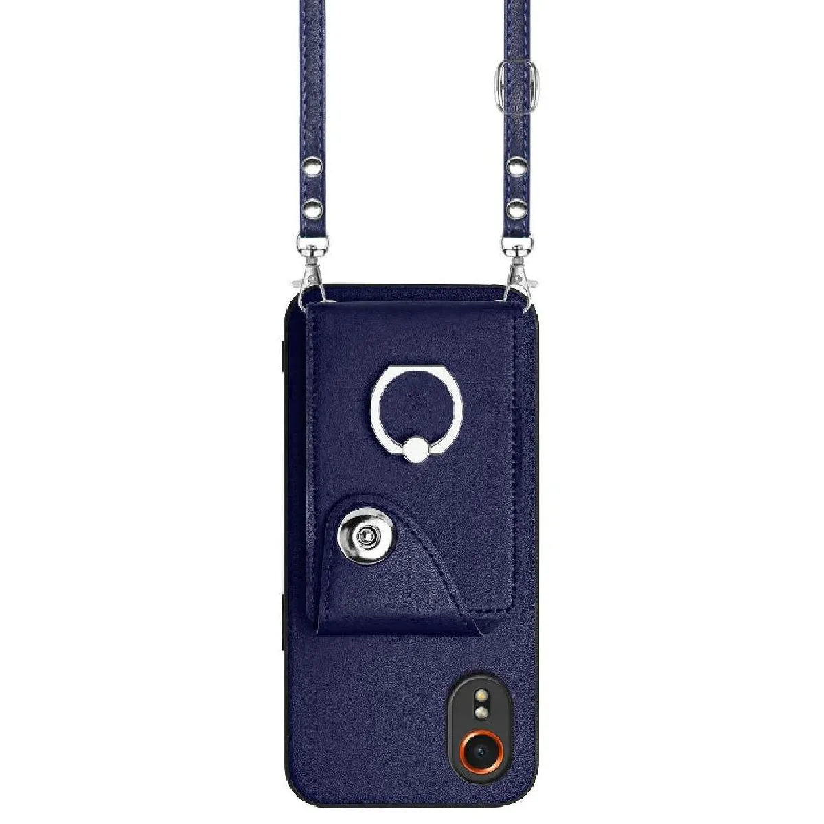 Générique Bleu Étui Portefeuille En Similicuir Samsung Galaxy Xcover 7