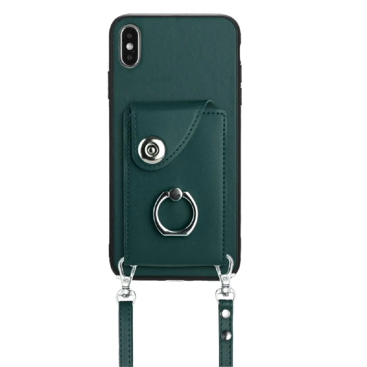 Générique Vert Étui Portefeuille Foxdock Apple Iphone X
