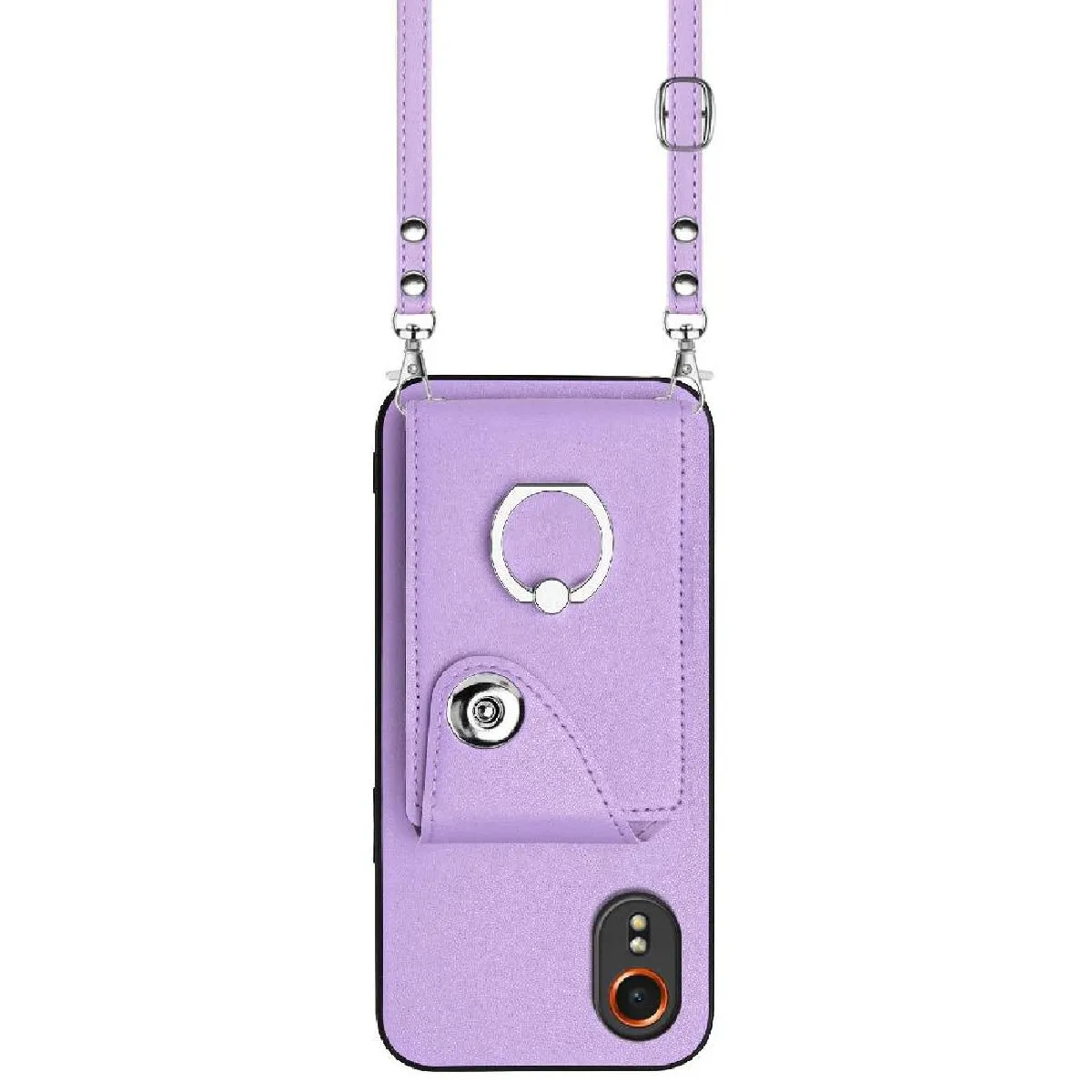 Générique Violet Étui Portefeuille Foxdock Samsung Galaxy Xcover 7