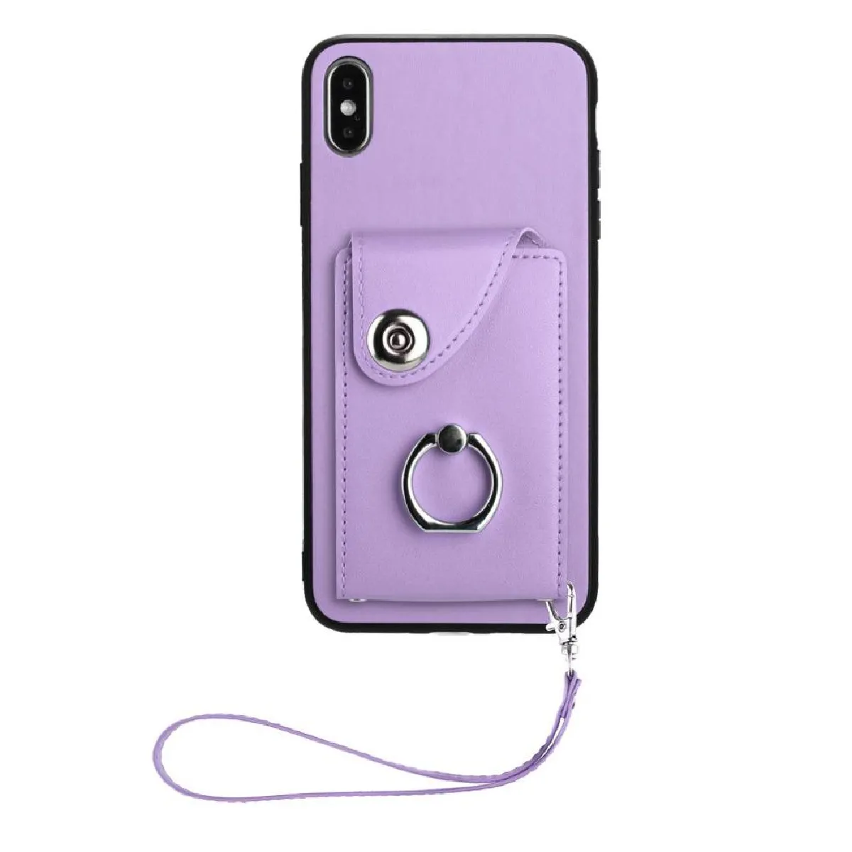 Générique Violet Coque Portefeuille Foxdock Apple Iphone Xs