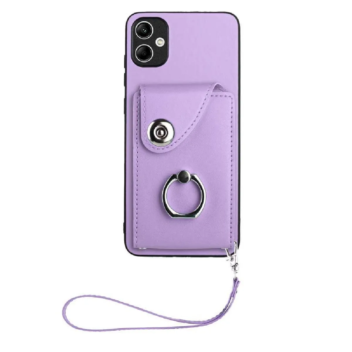 Samsung Galaxy F04 Étui FOXDOCK - Violet