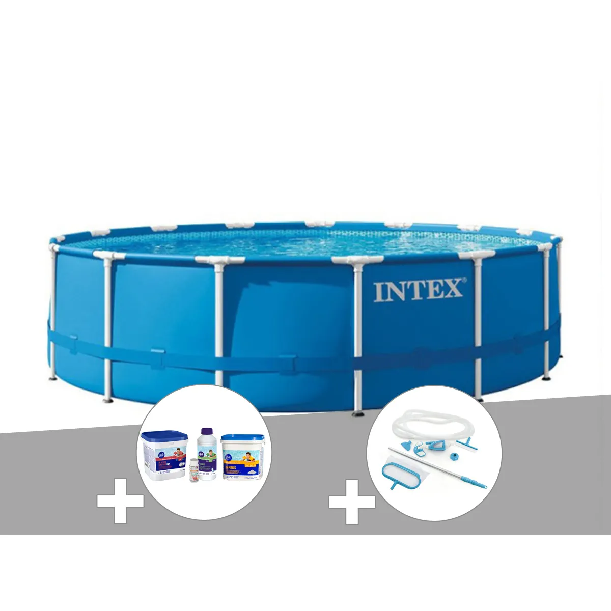 Intex Metal Frame 4 57 x 1 22 - vue 2