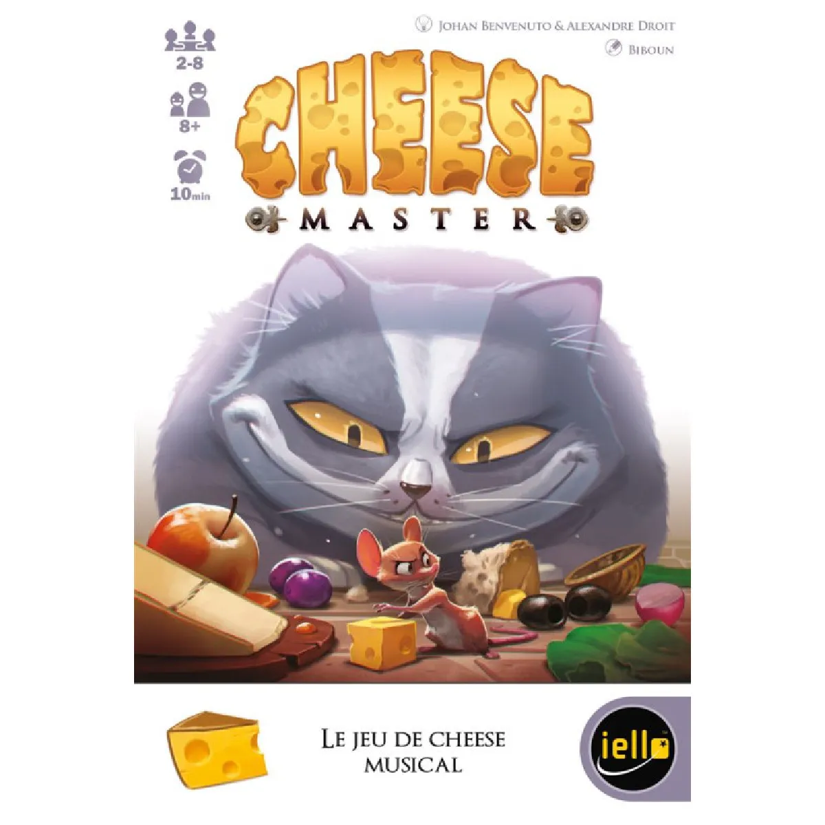 IELLO Mini Games Cheese Master