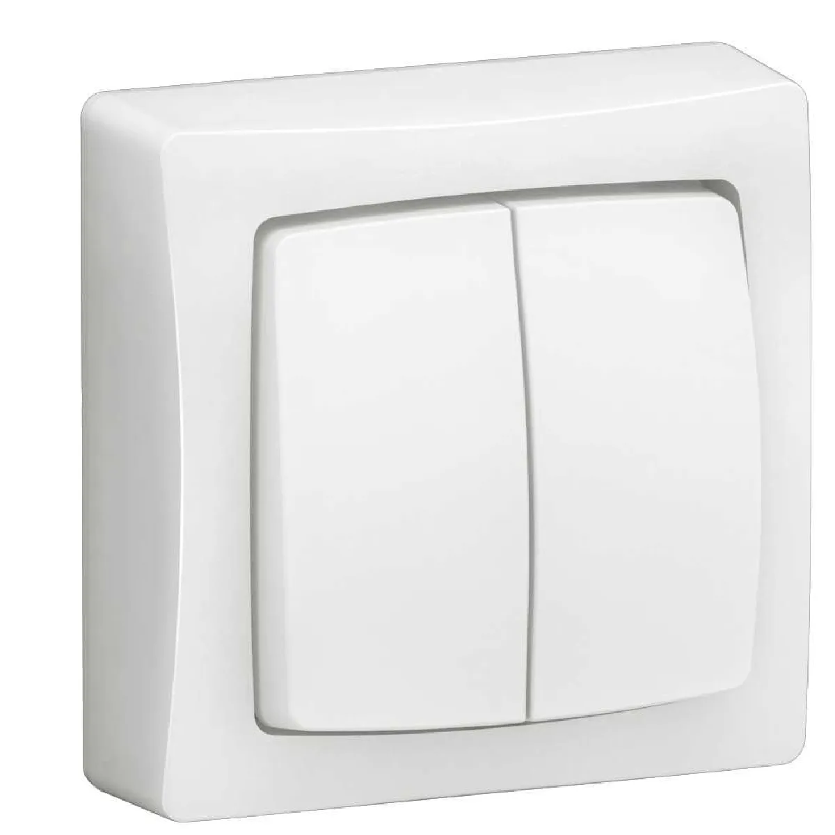 Legrand Blanc Commande Double - Va Et Vient Ou Bouton Poussoir - Composable - 086020L