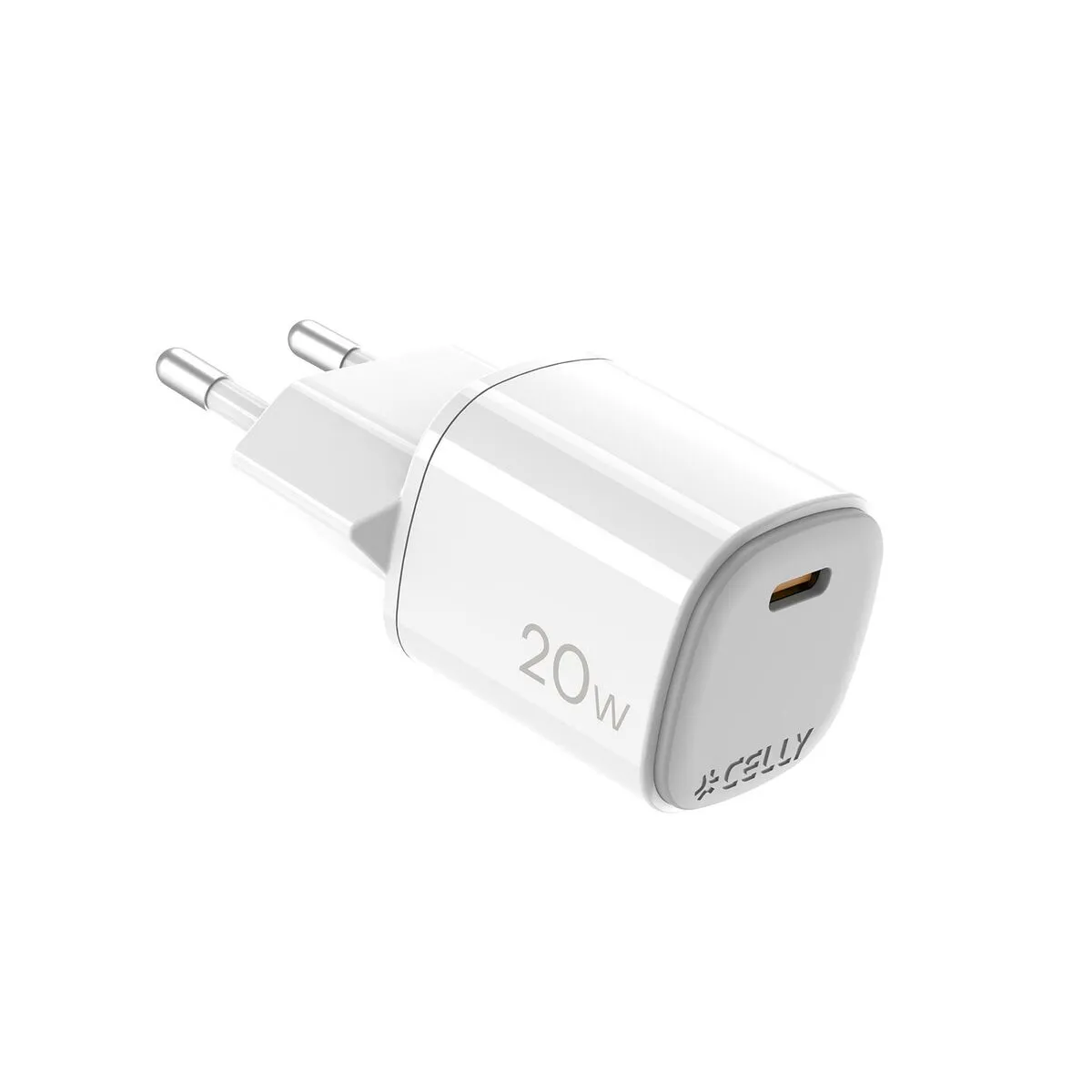 Celly Blanc Chargeur Secteur Usb-C - 20 W