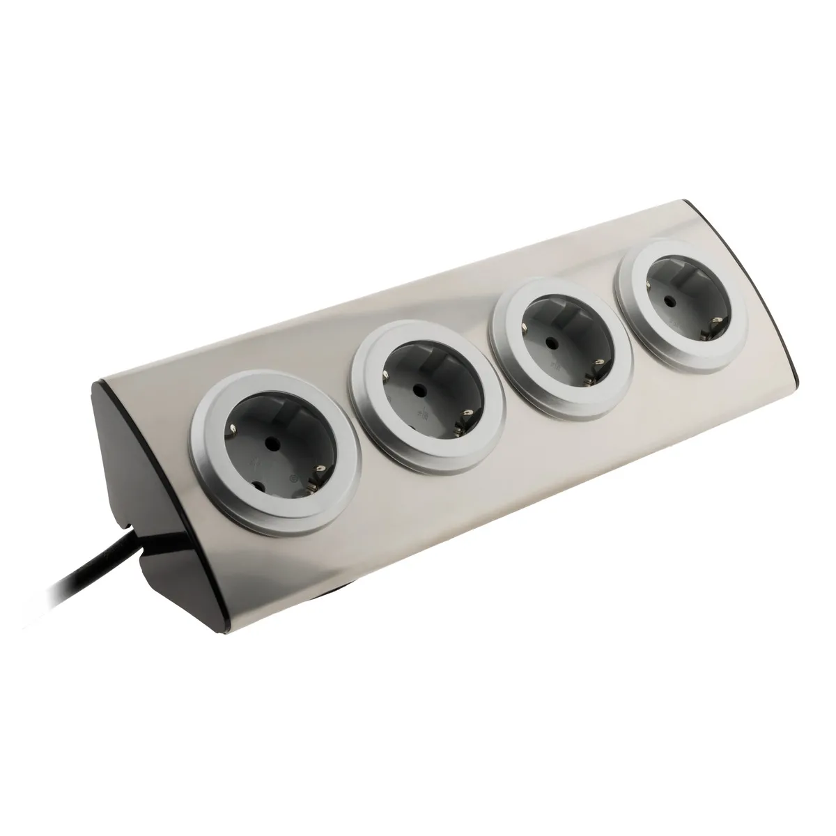 Non Communiqué Gris Zenitech - Multiprise De Canapé Angle Schuko 4X16a - Image 3