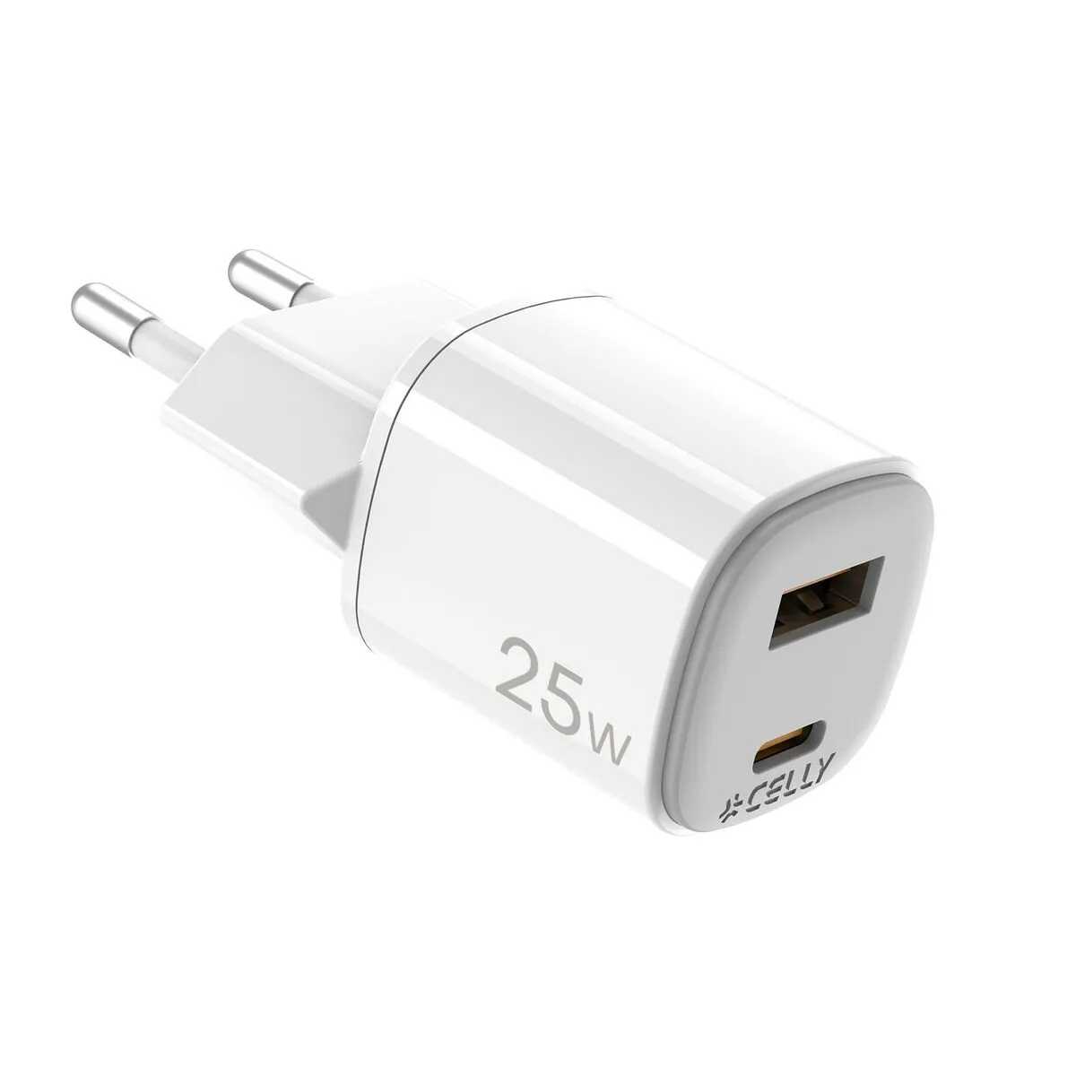 Non Communiqué Blanc Celly Uptc1usb1usbc25 Chargeur D'appareils Mobiles Caméra Numérique, Microphone, Smartphone, Tablette, Téléphone Usb Intérieure - Image 4