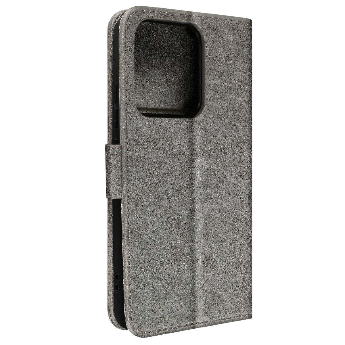 Avizar Gris Housse Pour Xiaomi 13 Pro Portefeuille Rangement Carte Support Vidéo