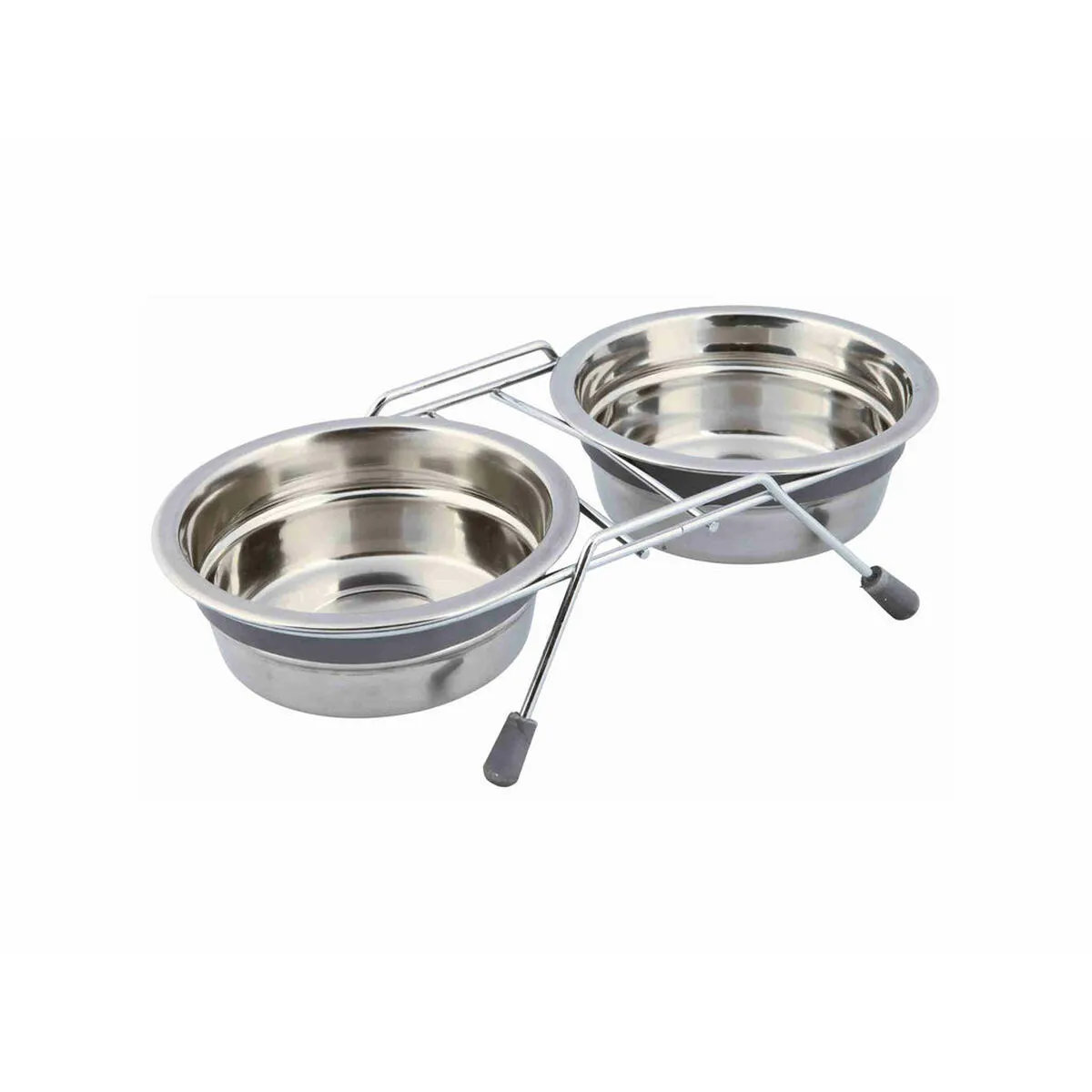 Trixie Mangeoire Double Inox 450ml