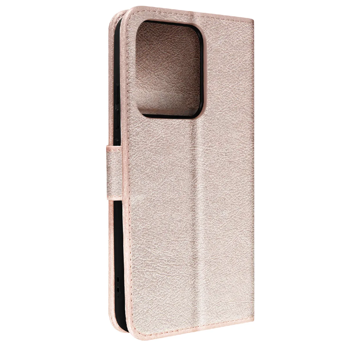 Avizar Rose Housse Pour Xiaomi 13 Pro Portefeuille Rangement Carte Support Vidéo