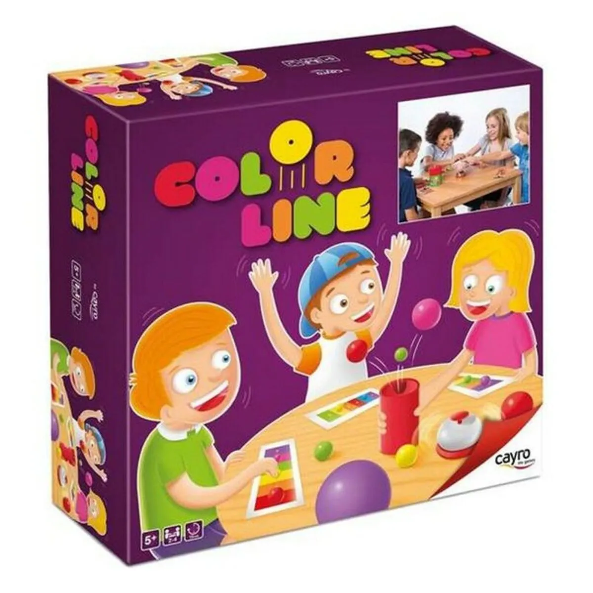 Cayro Multicolore Jeux De Socièté Osselets Color Line Thinkfun - Image 3