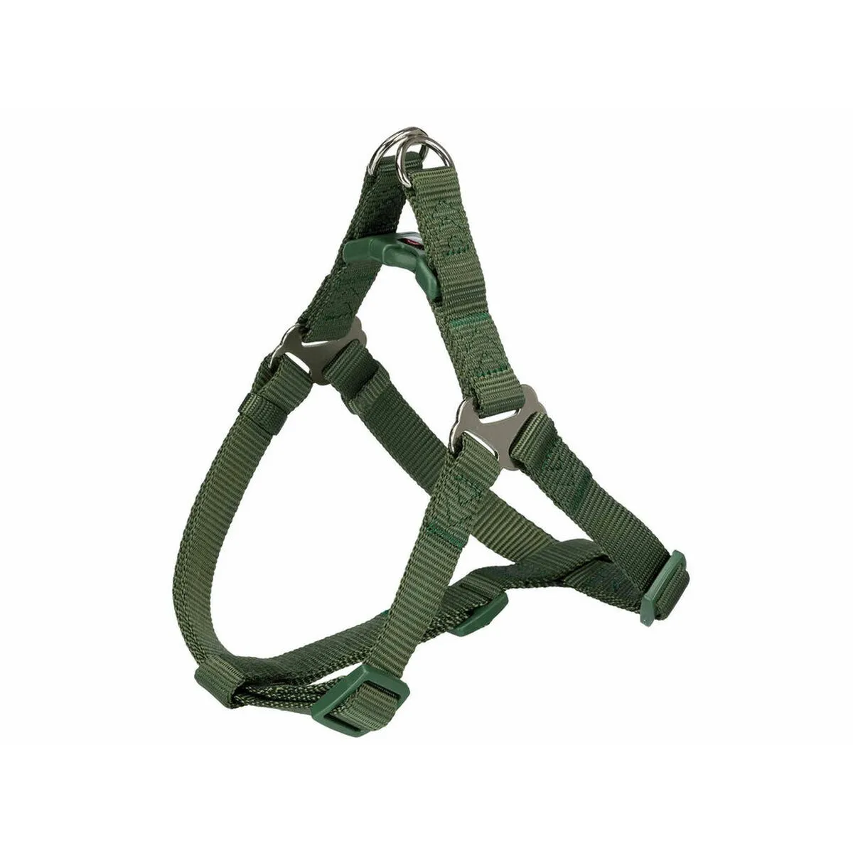 Premium Harnais One Touch - S: 40-50 Cm/15 Mm, Vert Forêt