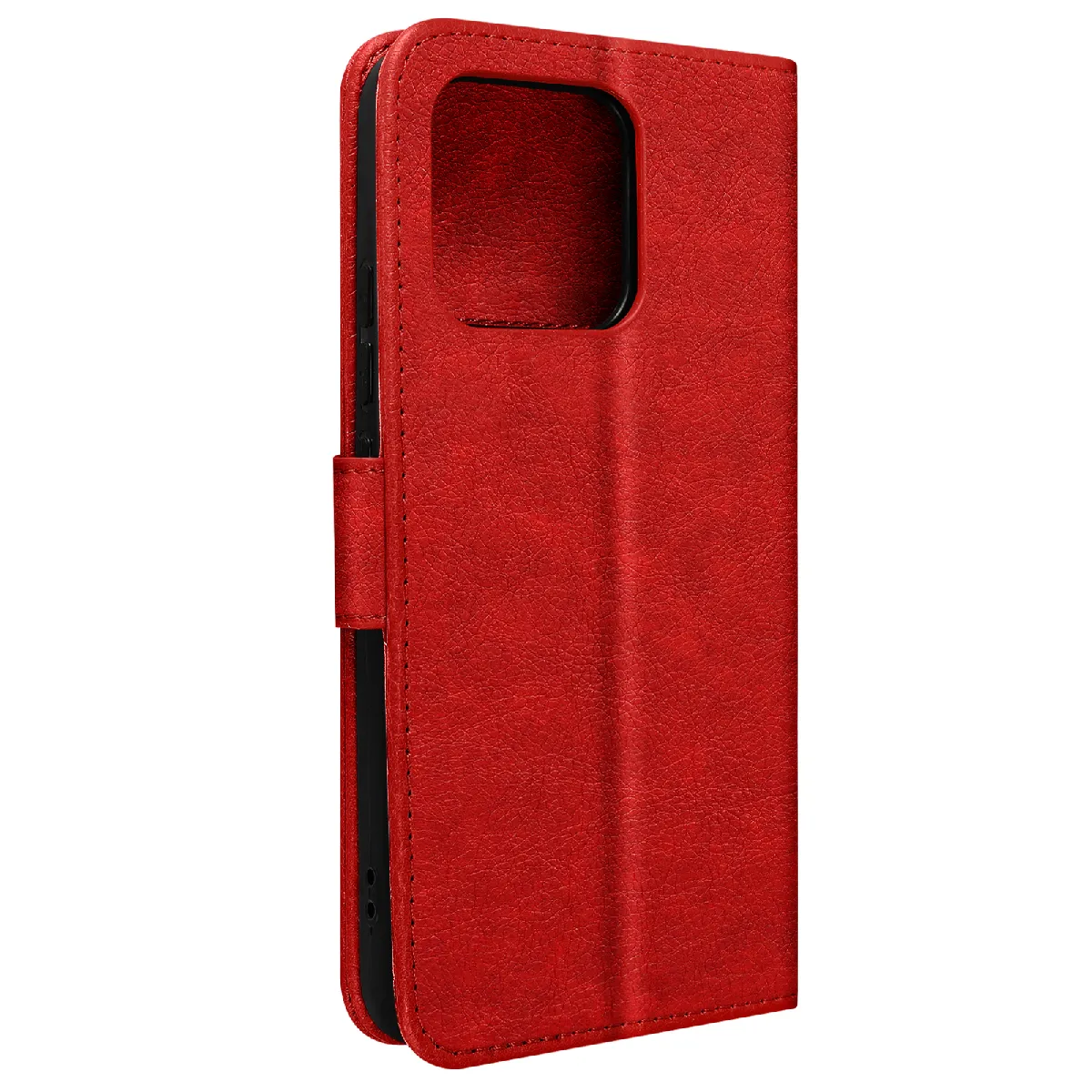 Avizar Rouge Housse Pour Xiaomi 13 Portefeuille Rangement Carte Support Vidéo