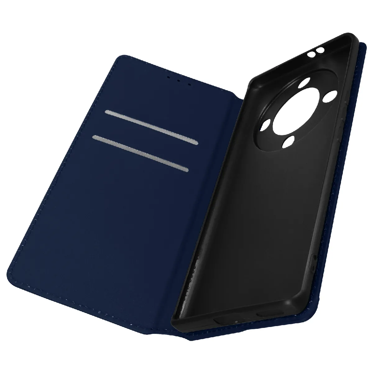 Avizar Bleu Housse Pour Honor Magic 5 Lite 5G Clapet Porte-Carte Support Vidéo