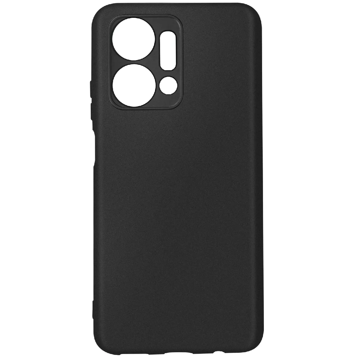 Avizar Noir Coque Pour Honor X7a Silicone Gel Flexible Fine