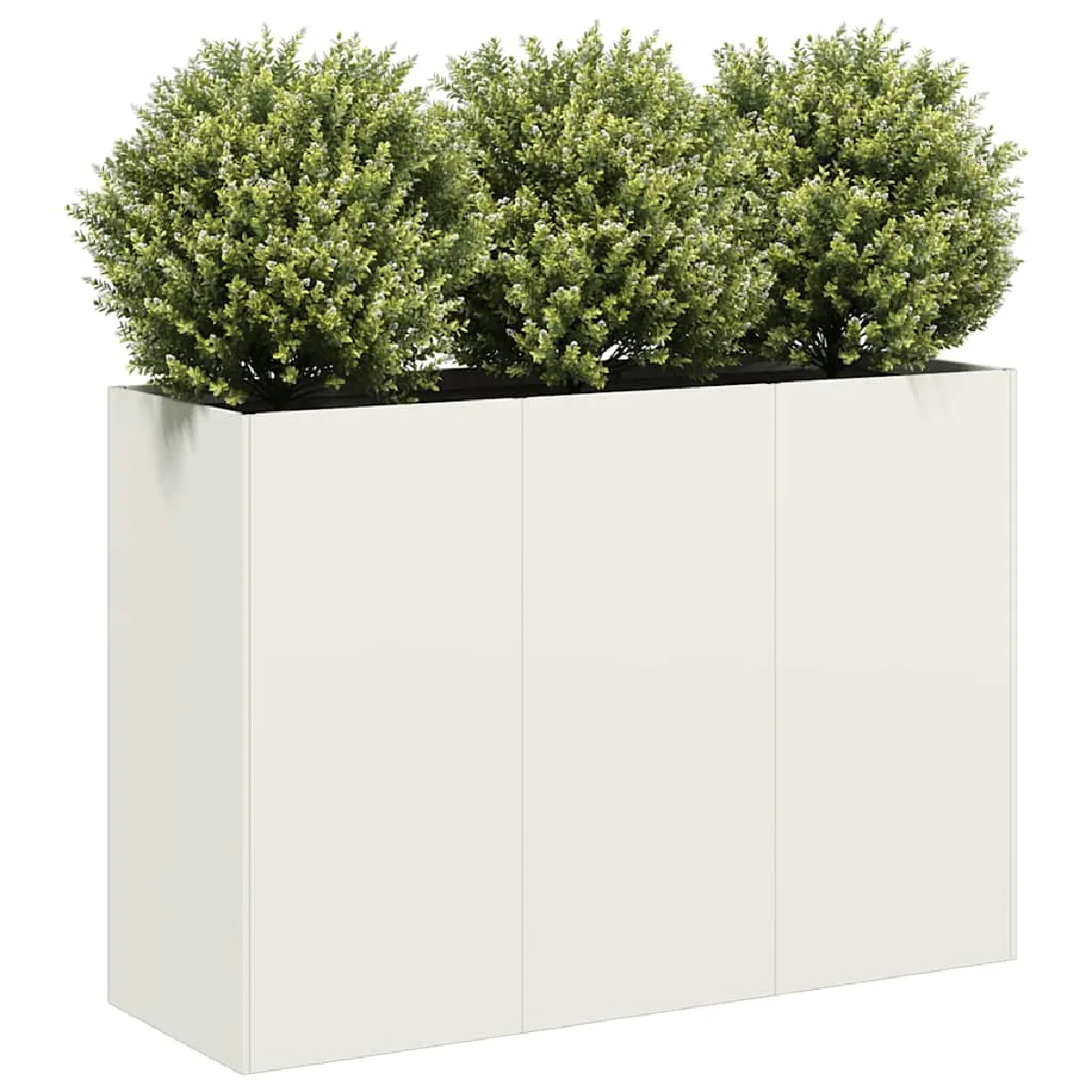 vidaXL Jardinière 120x40x80 cm acier laminé à froid