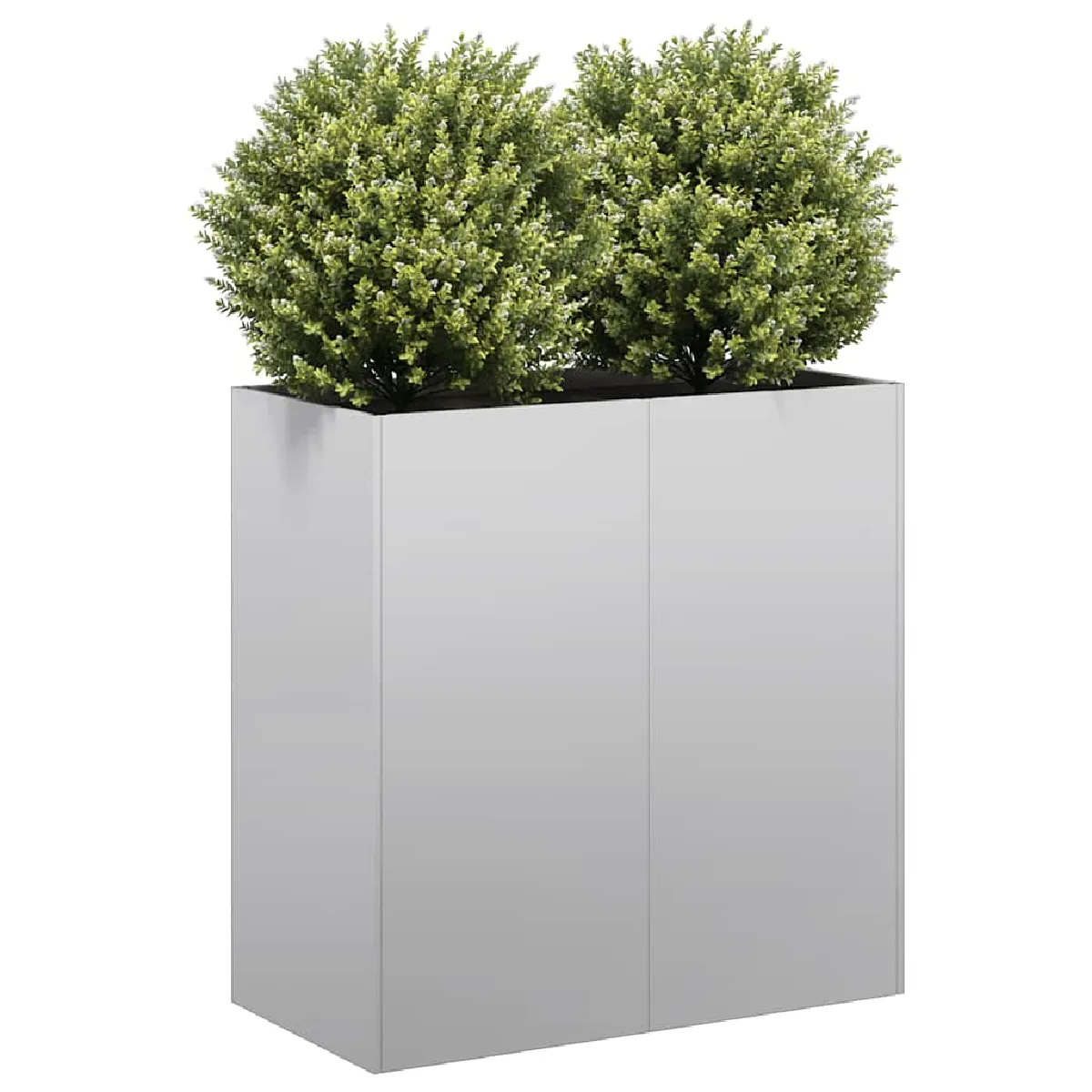 VIDAXL - Jardinière - Acier galvanisé - 80x40x80 cm - Image 3