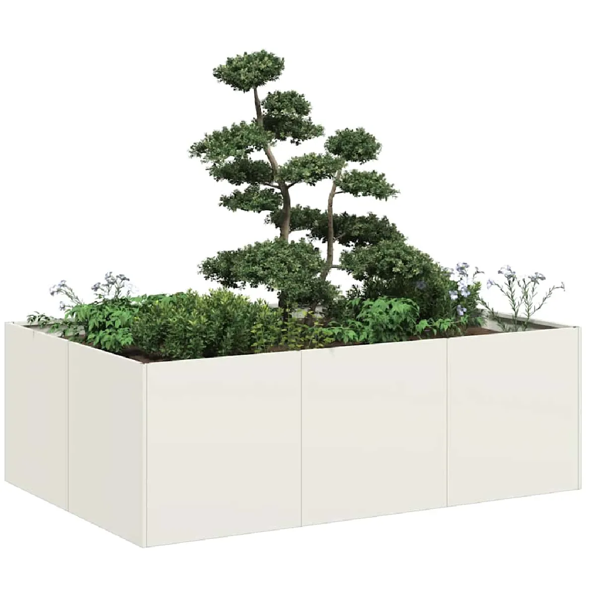 VIDAXL Jardinière 120x80x40 cm Acier - vue 3