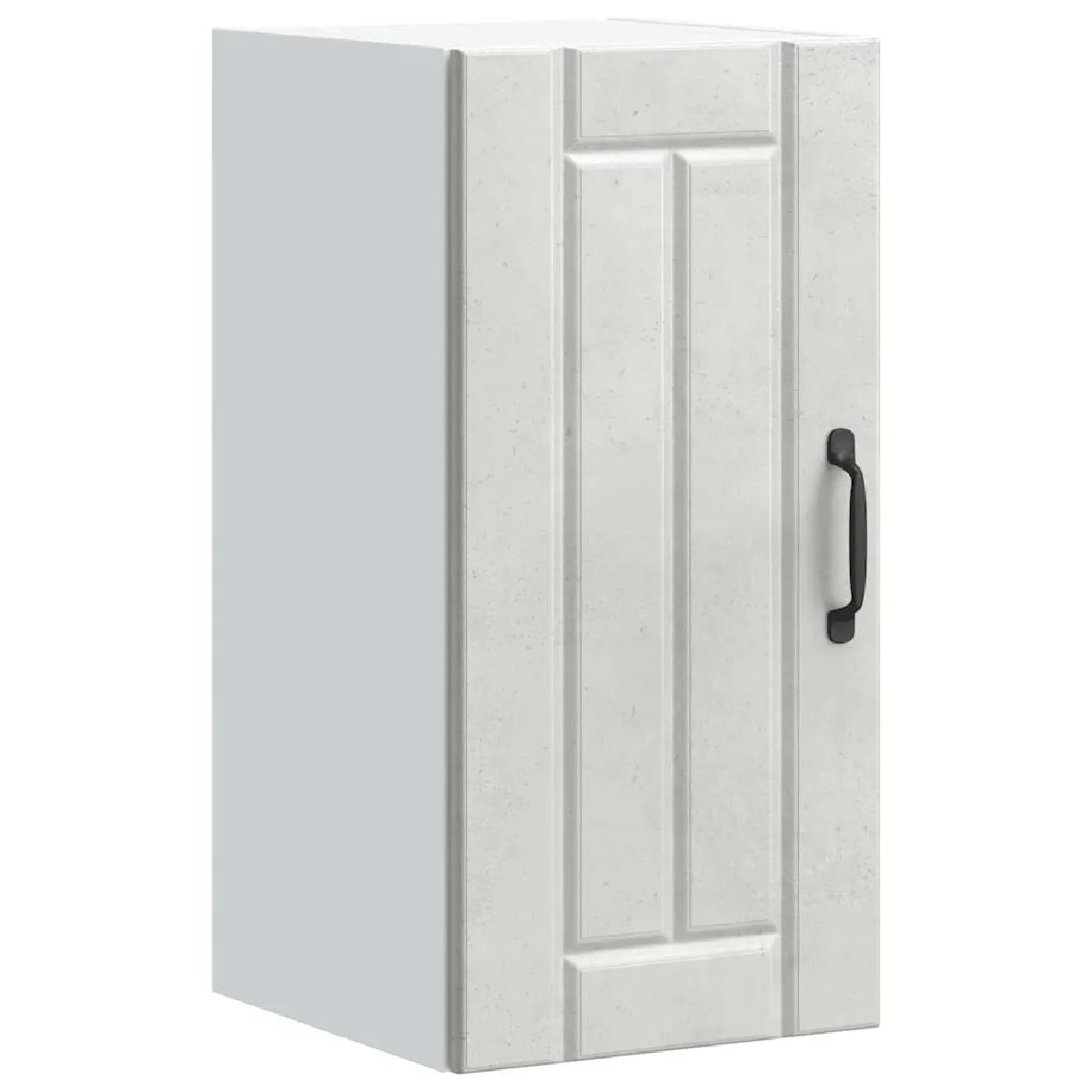 vidaXL Armoire murale de cuisine Lucca béton bois ingénierie - vue 4