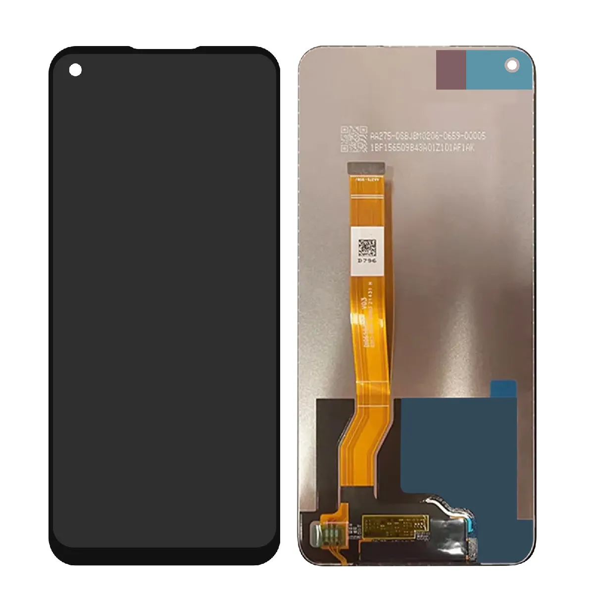 Clappio Noir Bloc Complet Pour Realme 9 Pro Ecran Lcd Vitre Tactile Compatible - Image 2